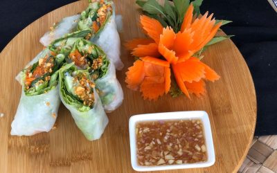 Recette Rouleaux de printemps et sa sauce khmer